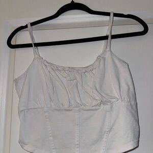 Hollister White Camisole Top